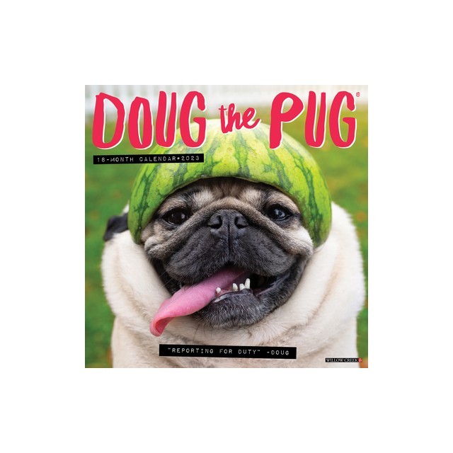 Doug the Pug 2023 Wall Calendar