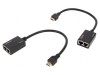 Extender HDMI HDCP RJ45 Negru 30m