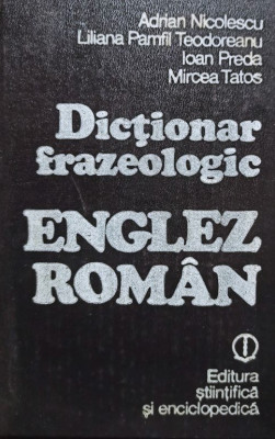 Dictionar frazeologic englezroman foto