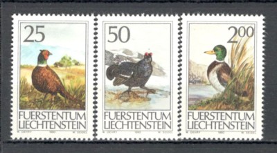 Liechtenstein.1990 Pasari de vanat SL.218 foto