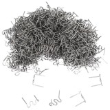 Set 200 bucati capse metalice de intarire pentru aparat sudat plastic, lipit/reparat bara auto, repararea fisurilor din plastic, polipropilena, model