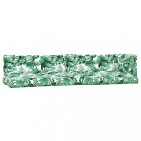 Perne de paleti, 5 buc., model cu frunze, material textil