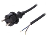 Cablu Electric 2x1mm2 PVC 4.5m Negru 16A