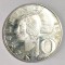 AUSTRIA 10 SCHILLING 1973 ARGINT PROOF