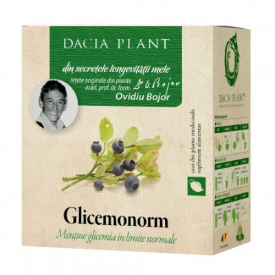 Ceai Glicemonorm Dacia Plant 50gr foto