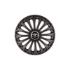 Set 4 Capace Roti 15 inchi (R15) Dino Negru, Compatibile cu Toyota, Autohelix MSA