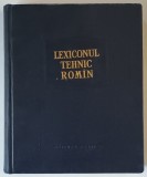 LEXICONUL TEHNIC ROMAN , LITERELE FIS - GZ , VOLUMUL VIII , sub redactia REMUS RADULET , 1961