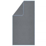 Prosop din microfibra cu uscare rapida 100x180 cm, 200 GSM, gri