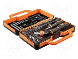Kit capete şurubelniţă NEO TOOLS 69 piese geantă