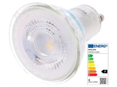 Lampa LED GU10 3,5W 4000K 275lm Alb Neutru foto