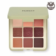 Paleta Farduri Pleoape, Kiko Milano, Green Me, 102 Feisty Saffron, Vegan, 9 Culori