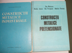 CONSTRUCTII METALICE PRETENSIONATE D. MATEESCU foto