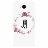 Husa silicon pentru Huawei Y6 2017, Icon Barber