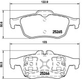 BREMBO P 68 057 PRIME LINE set placute frana disc