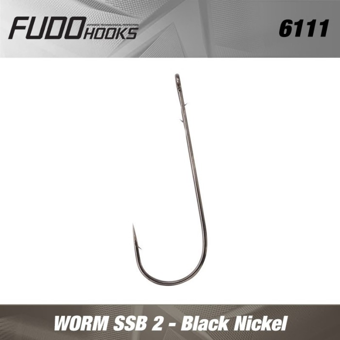 CARLIGE FUDO WORM SSB BN Black Nickel Nr.3/0 4buc/plic