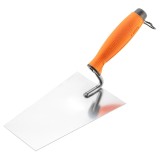 Mistrie stucco profesionala NEO Tools, forma trapezoidala, inox, maner ergonomic, 180 mm
