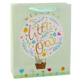 Punga de cadou balon cu iepuras, 32 x 26 x 12 cm, Lean 21592
