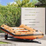 vidaXL Remorcă pentru barcă, 212-302 cm, lungime reglabilă 160 kg oțel