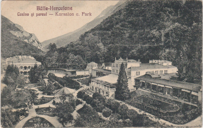 CP Baile Herculane Casino si Parcul ND(1931)