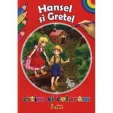 Citim si coloram Hansel si Gretel