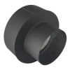 Reductie fum pentru soba 180/150 mm, otel 1,5 mm (trecere la cos)