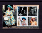 ✅(C41)Gibraltar 2000 ,&quot;100 de ani Regina Mama&quot;,serie in bloc 42,MNH