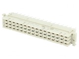 Mufă DIN 41612 tip F mamă 32 pini THT aurit 6A