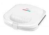 Cumpara ieftin RESIGILAT - Sandwich maker GALLET SAUMUR CRO625, 800 W, 4 sandwich-uri triunghiulare, alb