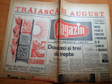 magazin 19 august 1967-articl tara oasului,muntii fagaras,campionatul de fotbal