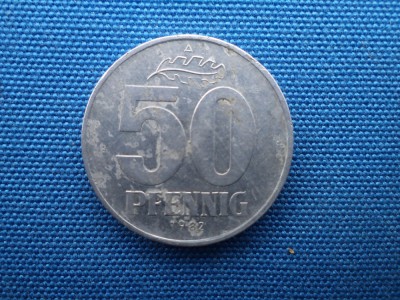 50 PFENNIG 1982 / RDG foto
