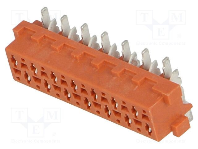 Micro-MaTch soclu mamă PIN: 14 SMT TE Connectivity pentru PCB 2x7