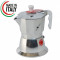 Espressor Top Moka Inductie Argintiu 3 cesti