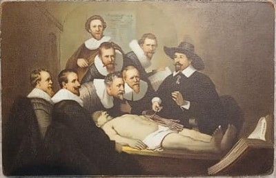 Pictura de Rembrandt - Anatomie, vedere litho Stengel foto