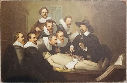 Pictura de Rembrandt - Anatomie, vedere litho Stengel