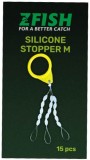 Stopper Zfish Stops Silicon Stopper M, 15buc/pac