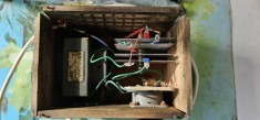 TRANSFORMATOR ELECTROTEHNICA BUCURESTI 220 V / 24 V /2,5 A, DIN ANUL 1962 .CITITI DESCRIEREA .