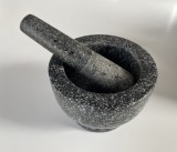 Mojar cu pistil de dimensiuni mari, din granit