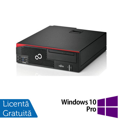 PC Refurbished Fujitsu Esprimo D556 SFF, Intel Core i5-6400 2.70GHz, 16GB DDR4, 480GB SSD + Windows 10 Pro NewTechnology Media foto