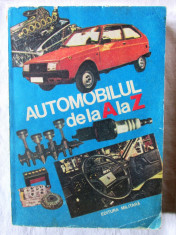 &amp;quot;AUTOMOBILUL DE LA A LA Z&amp;quot;, C. Arama, 1985 foto