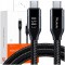 Mcdodo Usb-C Cablu De &Icirc;ncărcare Rapidă Pentru Macbook Usb Tip C 10Gbps 100W 4K 1M