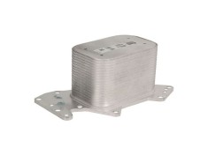 Radiator racire ulei motor, termoflot Audi A4 B8, 11.2007-03.2012, motor 2.7 TDI, 120/140 kw; 3.0 TDI, 155/176 kw, diesel, 114x70x70 mm, din aluminiu