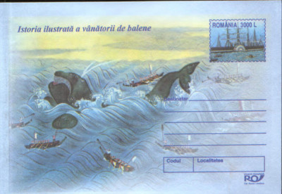 Intreg pos plic nec 2002 - Istoria ilustrata a vanatorii de balene foto