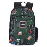 Rucsac negru cu compartimente inteligente și design modern, CMCLASS