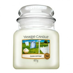 Yankee Candle Clean Cotton lumanare parfumata 411 g foto