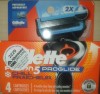Rezerve Lame Ras Gillette Proglide Chill Proshield, Set 4 Bucati, Originale, USA