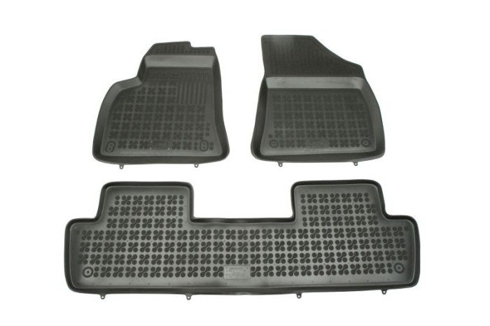 Set covorase auto din cauciuc Peugeot 5008, 10.2009-04.2017, presuri tip tavita marca Rezaw Plast 201307; 3 buc.