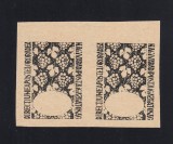 Cumpara ieftin ROMANIA 1945 - ORADEA II ESEU FARA VALOARE NOMINALA PERECHE ORIZONTALA MNH, Nestampilat