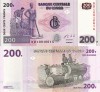 Bancnota Congo 200 Franci 2013 UNC, Africa, Neutilizata