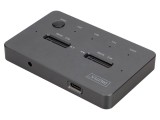 Staţie de andocare USB 3.2 Gen 2, neagră - DIGITUS