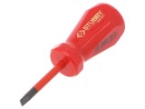 Șurubelniță Izolată Plată SL 5 C.K Slim VDE Electricieni 106mm Otel